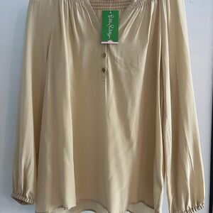 Lilly Pulitzer Silk Women's Blouse NWT